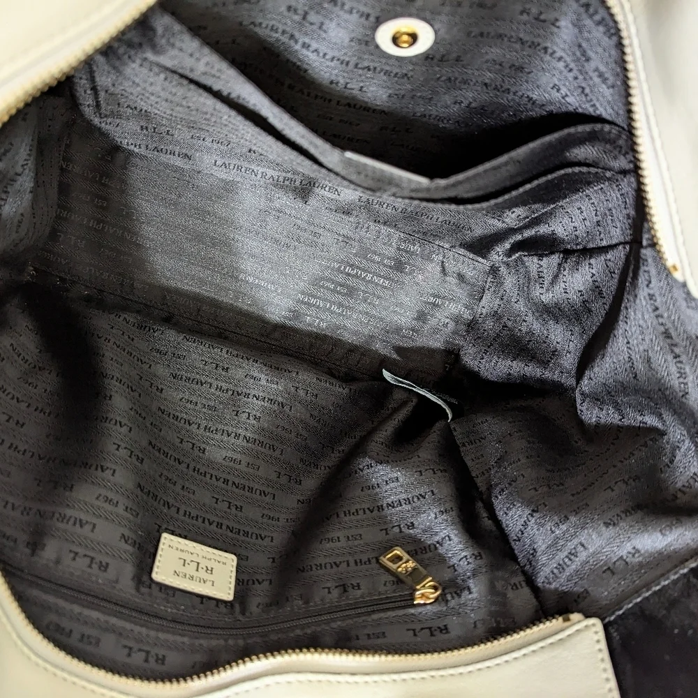Lauren Ralph Lauren lrl leather